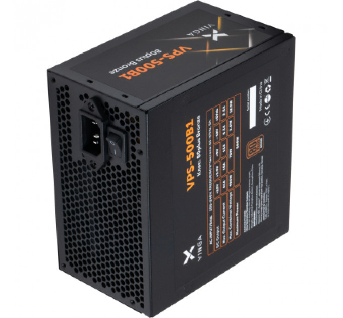 Блок живлення Vinga 500W (VPS-500B1)