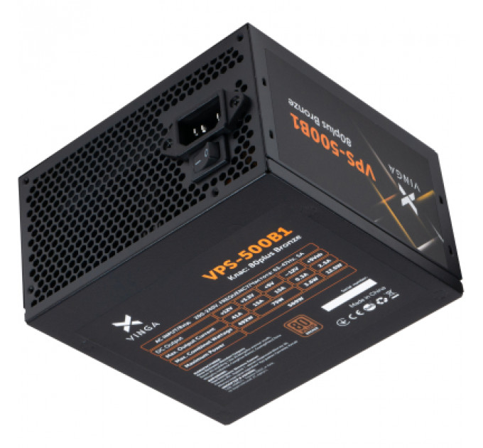 Блок живлення Vinga 500W (VPS-500B1)