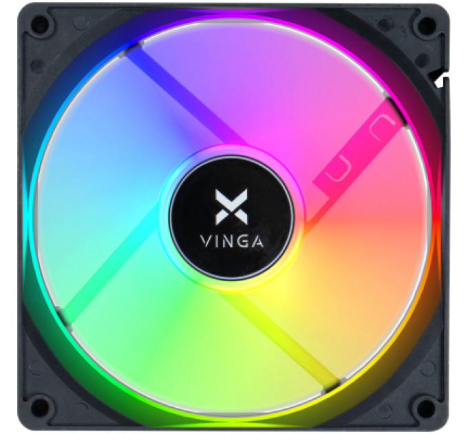 Кулер до корпусу Vinga RGB fan-10
