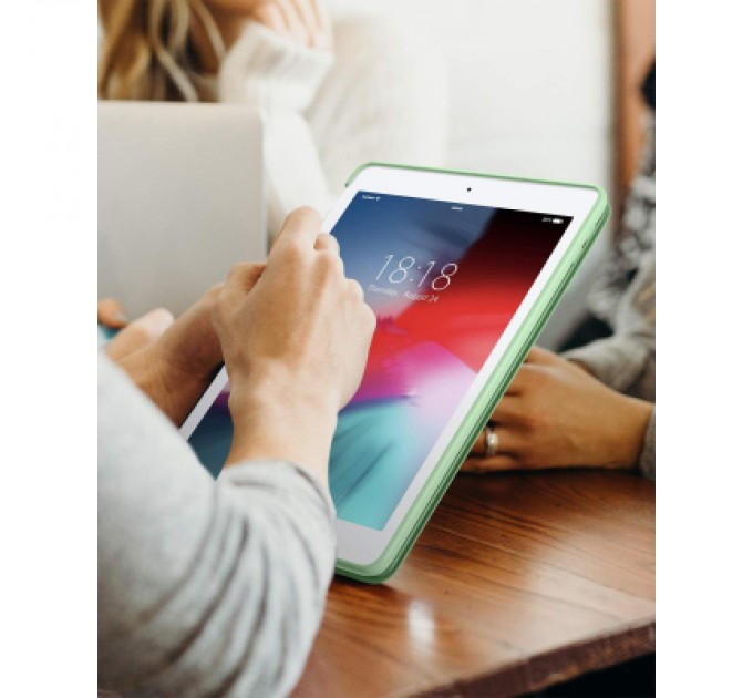 BeCover Чохол до планшета BeCover Tri Fold Soft TPU Silicone Apple iPad 9.7 2017/2018 A1822/A1823/A1893/A1954 Green (706878)