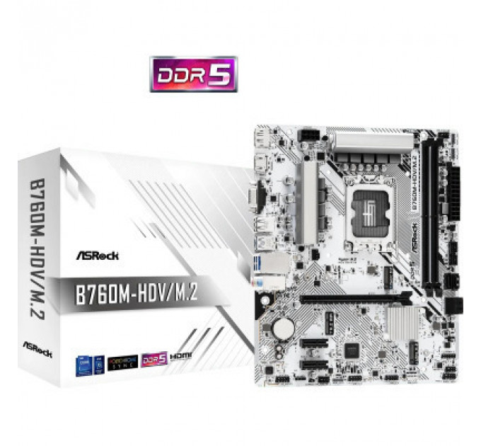 Материнська плата ASRock B760M-HDV/M.2