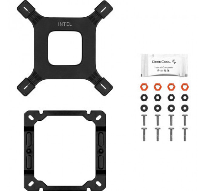 Кулер до процесора Deepcool AG400 DIGITAL BK ARGB