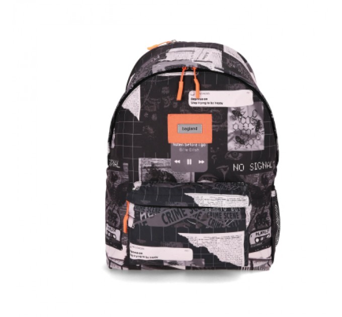 Bagland Рюкзак для ноутбука Bagland 17" Stylish XL 35L+print, whtite-black 1343 00558694 (1120220805)