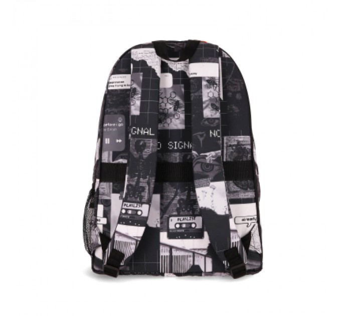Bagland Рюкзак для ноутбука Bagland 17" Stylish XL 35L+print, whtite-black 1343 00558694 (1120220805)