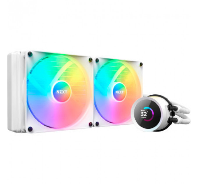 Система рідинного охолодження NZXT Kraken Elite RGB 240mm (RL-KR24E-W1)