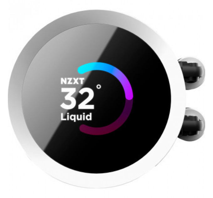 Система рідинного охолодження NZXT Kraken RGB 280mm w/Display, (RL-KR280-W1)