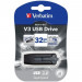 USB флеш накопичувач Verbatim 32GB Store 'n' Go Grey USB 3.0 (49173)
