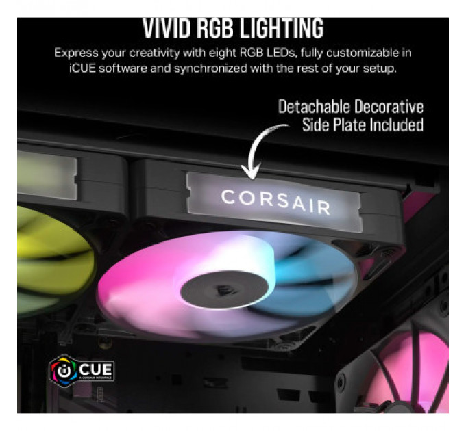 Кулер до корпусу Corsair iCUE Link RX140 RGB PWM (CO-9051019-WW)