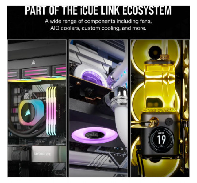 Кулер до корпусу Corsair iCUE Link RX140 RGB PWM (CO-9051019-WW)