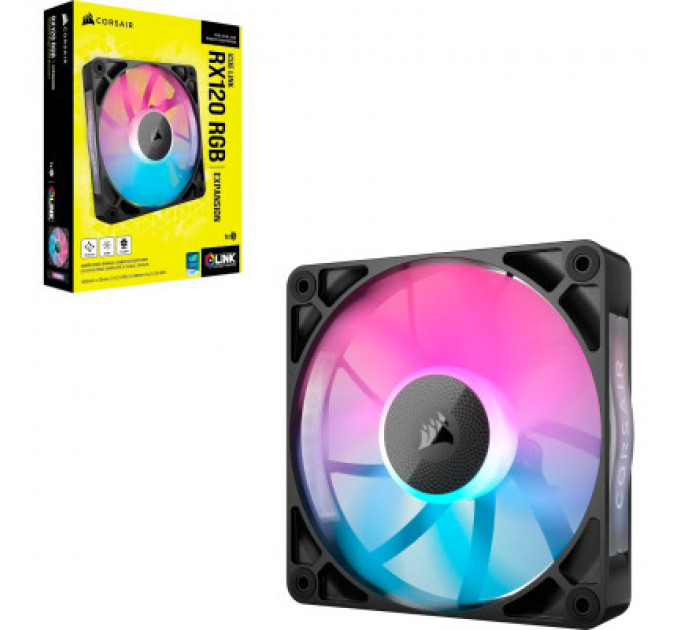 Кулер до корпусу Corsair iCUE Link RX140 RGB PWM (CO-9051019-WW)