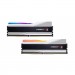 G.Skill Модуль пам'яті для комп'ютера DDR5 32GB (2x16GB) 6000 MHz Trident Z5 RGB Silver G.Skill (F5-6000J4040F16GX2-TZ5RS)