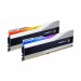 G.Skill Модуль пам'яті для комп'ютера DDR5 32GB (2x16GB) 6000 MHz Trident Z5 RGB Silver G.Skill (F5-6000J4040F16GX2-TZ5RS)