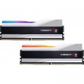 G.Skill Модуль пам'яті для комп'ютера DDR5 32GB (2x16GB) 7800 MHz Trident Z5 RGB Silver G.Skill (F5-7800J3646H16GX2-TZ5RS)