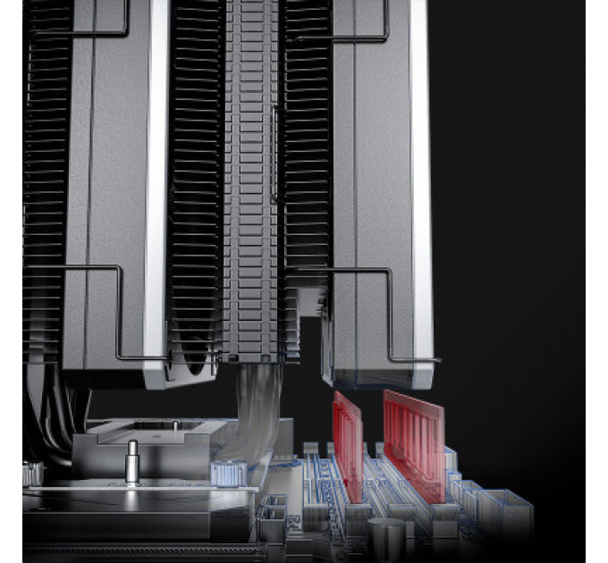 Кулер до процесора MONTECH METAL/DT24 PREMIUM (METAL DT24 PREMIUM)