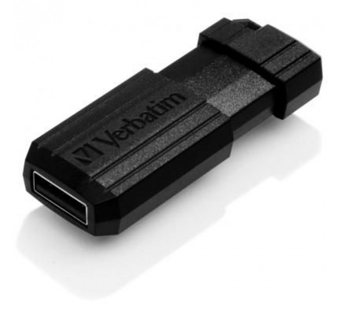 USB флеш накопичувач Verbatim 64GB Store 'n' Go PinStripe Black USB 2.0 (49065)