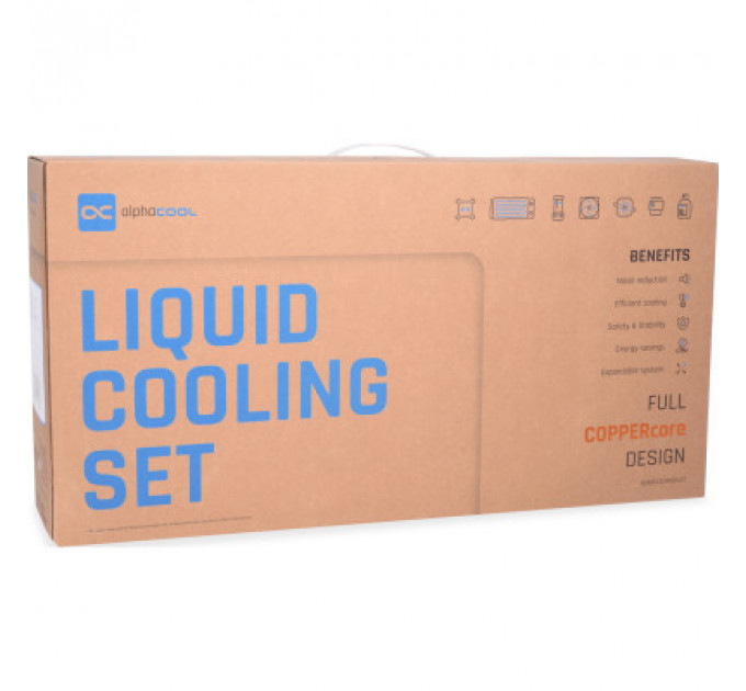 Система рідинного охолодження Alphacool CORE HURRICAN 420MM/XT45 (11994)
