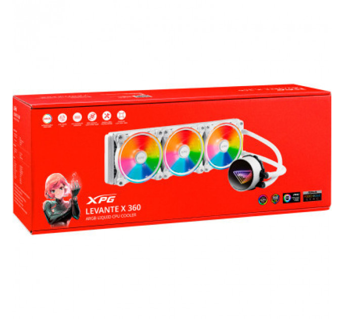 Система рідинного охолодження ADATA LEVANTEX360-WHCWW