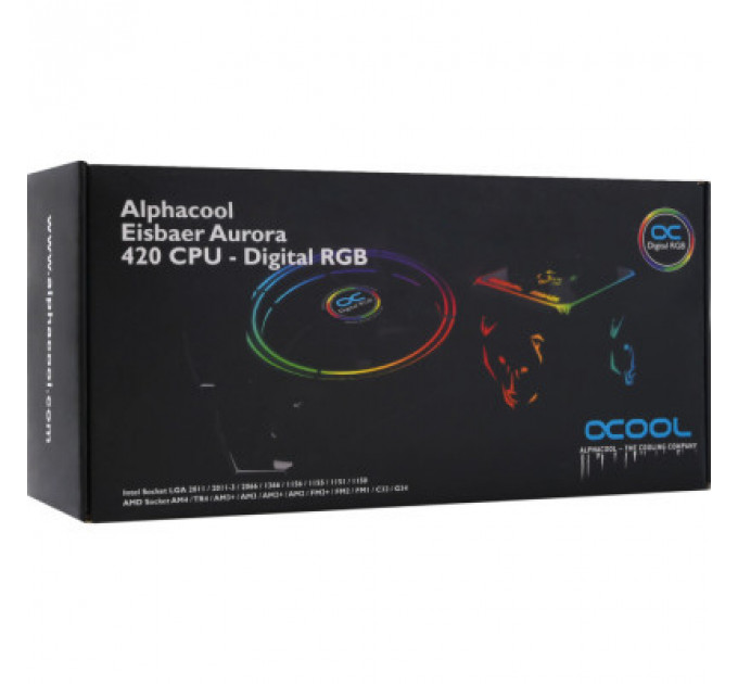 Система рідинного охолодження Alphacool AURORA 420/DIGITAL RGB 11731