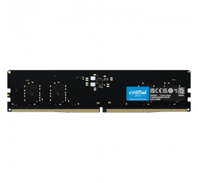 Модуль пам'яті для комп'ютера DDR5 8GB 5600 MHz Micron (CT8G56C46U5)
