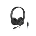 A4Tech Гарнiтура A4Tech HU-10 Black