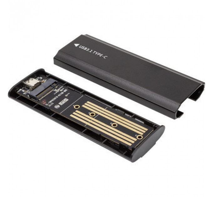 Кишеня зовнішня PowerPlant SSD Premium M.2 PCIe NGFF/NVMe USB3.1 (HC380459)