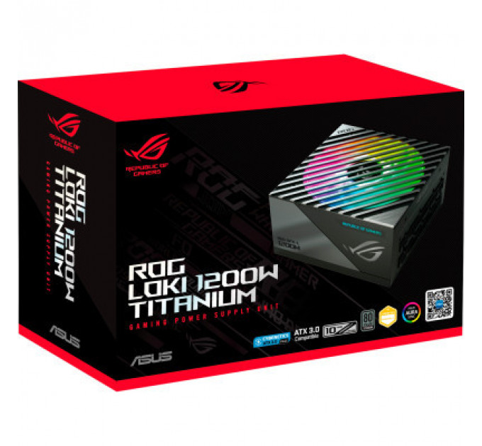 Блок живлення ASUS 1200W ROG-LOKI-1200T-SFX-L-GAMING PCIE5 (90YE00N0-B0NA00)