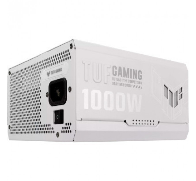 Блок живлення ASUS 1000W TUF-GAMING-1000G-WHITE PCIE5 (90YE00S5-B0NA00)