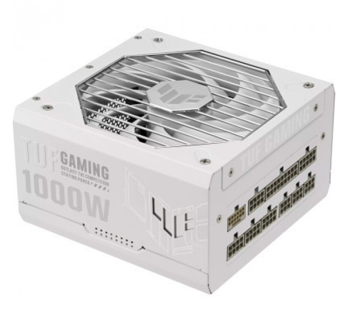 Блок живлення ASUS 1000W TUF-GAMING-1000G-WHITE PCIE5 (90YE00S5-B0NA00)