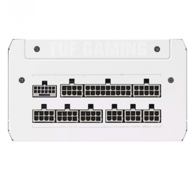 Блок живлення ASUS 1000W TUF-GAMING-1000G-WHITE PCIE5 (90YE00S5-B0NA00)