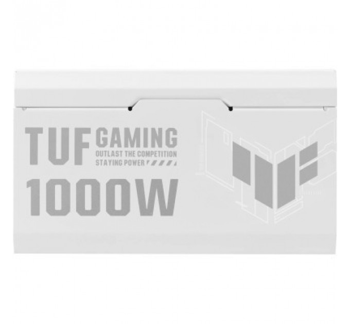 Блок живлення ASUS 1000W TUF-GAMING-1000G-WHITE PCIE5 (90YE00S5-B0NA00)