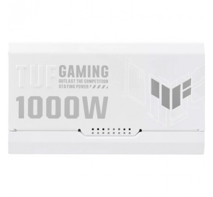 Блок живлення ASUS 1000W TUF-GAMING-1000G-WHITE PCIE5 (90YE00S5-B0NA00)