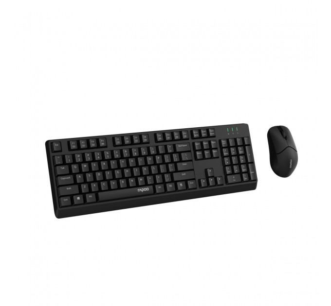 Комплект (клавіатура, миша) Rapoo X1500 Wireless Black