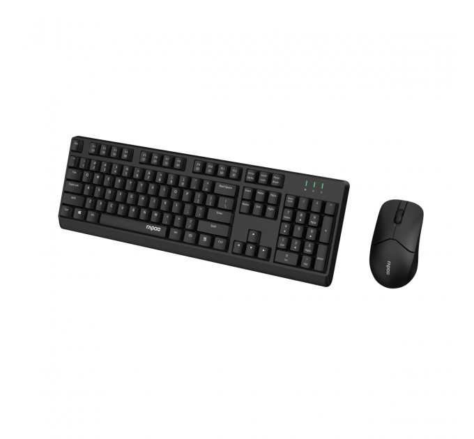 Комплект (клавіатура, миша) Rapoo X1500 Wireless Black
