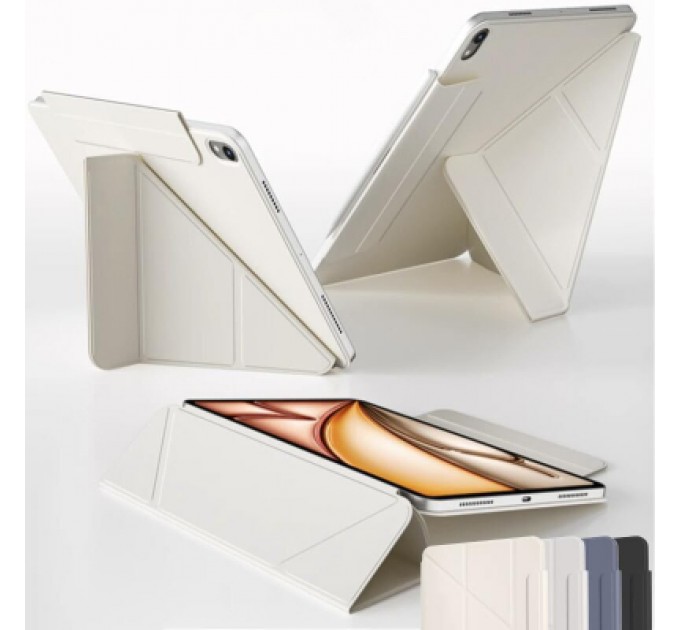 BeCover Чохол до планшета BeCover Ultra Slim Origami Flex Apple iPad Air (4/5) 2020/2022 10.9" Beige (712953)