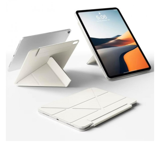 BeCover Чохол до планшета BeCover Ultra Slim Origami Flex Apple iPad Air 11" M2 2024 Beige (712957)