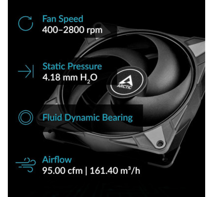 Кулер до корпусу Arctic P14 MAX (ACFAN00287A)