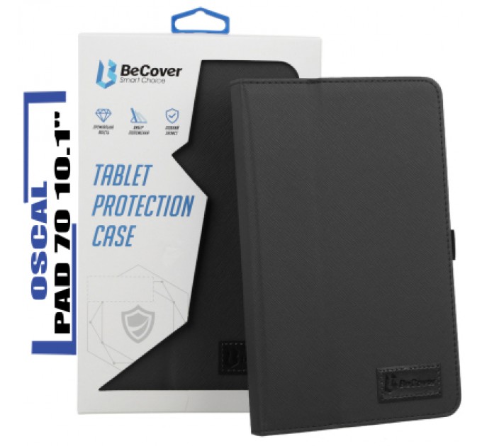 Чохол до планшета BeCover Slimbook Oscal Pad 70 10.1" Black (713011)