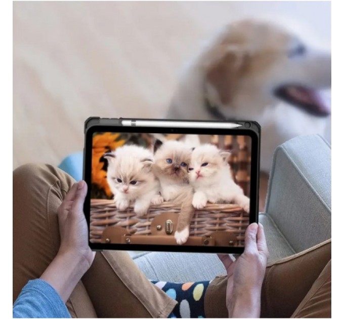 BeCover Чохол до планшета BeCover Soft Edge TPU Apple Pencil Apple iPad Air (4/5) 2020/2022 10.9" Gray (711699)