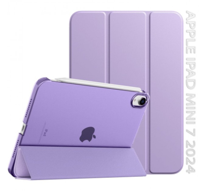 Чохол до планшета BeCover Tri Fold Hard BeCover Apple iPad Mini 7 2024 Purple (712455)