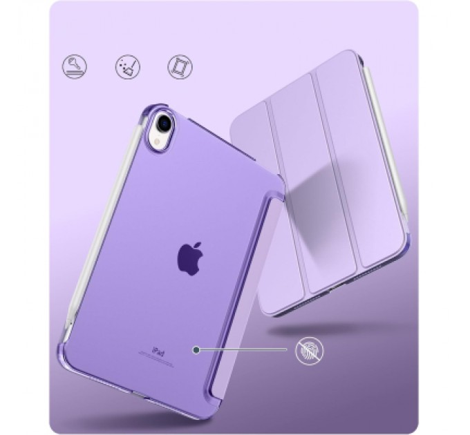 Чохол до планшета BeCover Tri Fold Hard BeCover Apple iPad Mini 7 2024 Purple (712455)