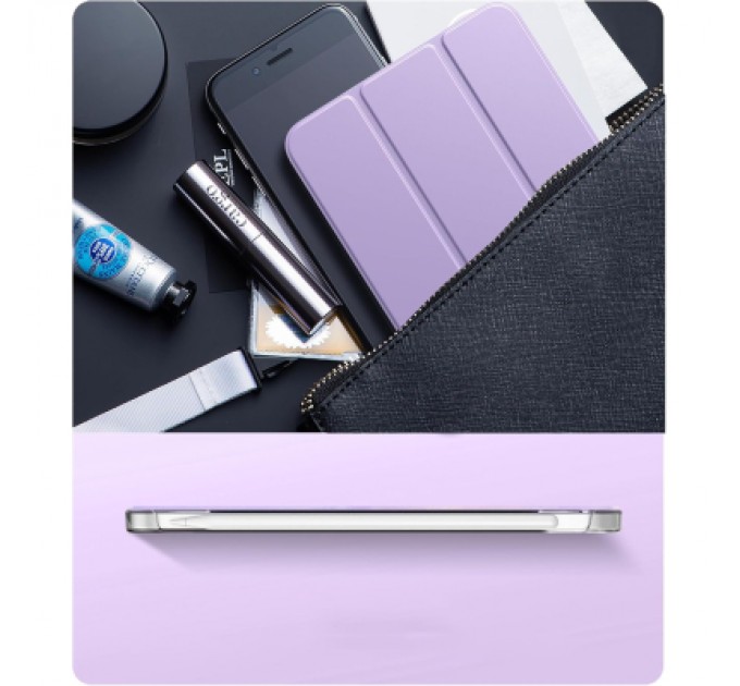 Чохол до планшета BeCover Tri Fold Hard BeCover Apple iPad Mini 7 2024 Purple (712455)