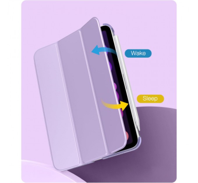 Чохол до планшета BeCover Tri Fold Hard BeCover Apple iPad Mini 7 2024 Purple (712455)