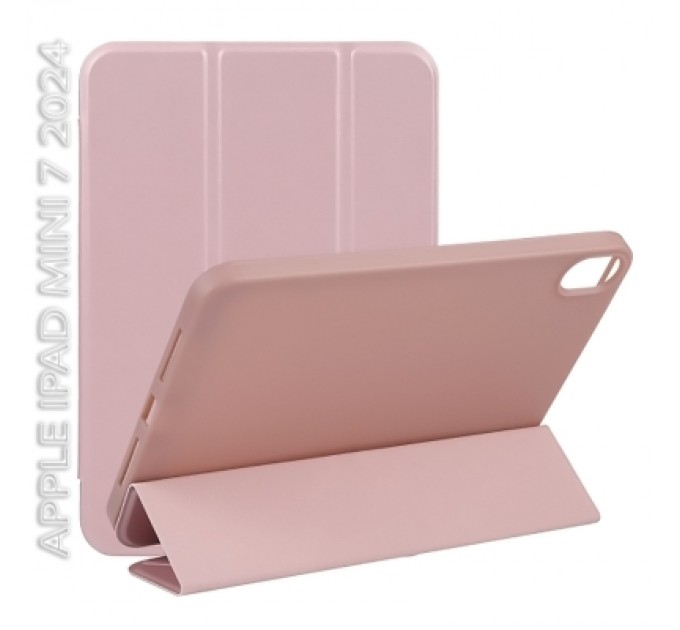 Чохол до планшета BeCover Tri Fold Soft TPU BeCover Apple iPad Mini 7 2024 Pink (712448)