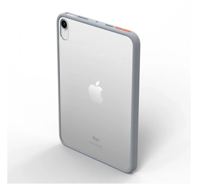 Чохол до планшета BeCover Transparancy Shell Edge Gray BeCover Apple iPad Mini 6 2021 (712927)