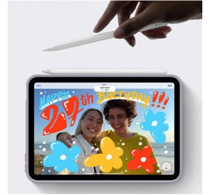 Чохол до планшета BeCover Transparancy Shell Edge Gray BeCover Apple iPad Mini 6 2021 (712927)