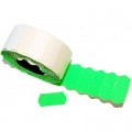 Aurika Етикет-стрічка Aurika 26х12 green, 25 рул (2612G)
