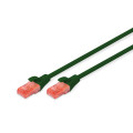 Digitus Патч-корд 1м, CAT 6 UTP, AWG 26/7, Cu, LSZH, green Digitus (DK-1617-010/G)