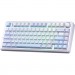 Aula Клавіатура Aula F75 Gasket Greywood V3 switch Hot-Swap PBT Wireless/Bluetooth/USB Blue (6948391208633)