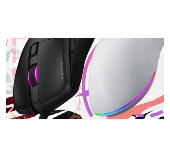Мишка Hator Pulsar 3 USB White (HTM611)