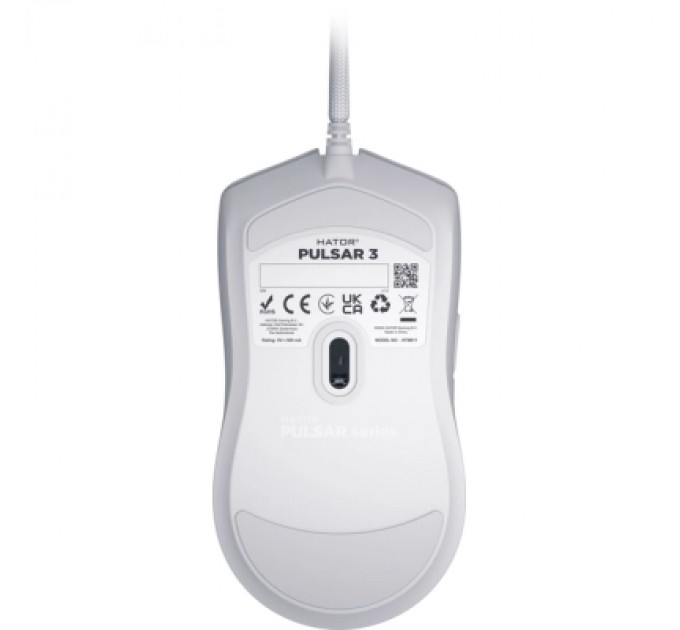 Мишка Hator Pulsar 3 USB White (HTM611)
